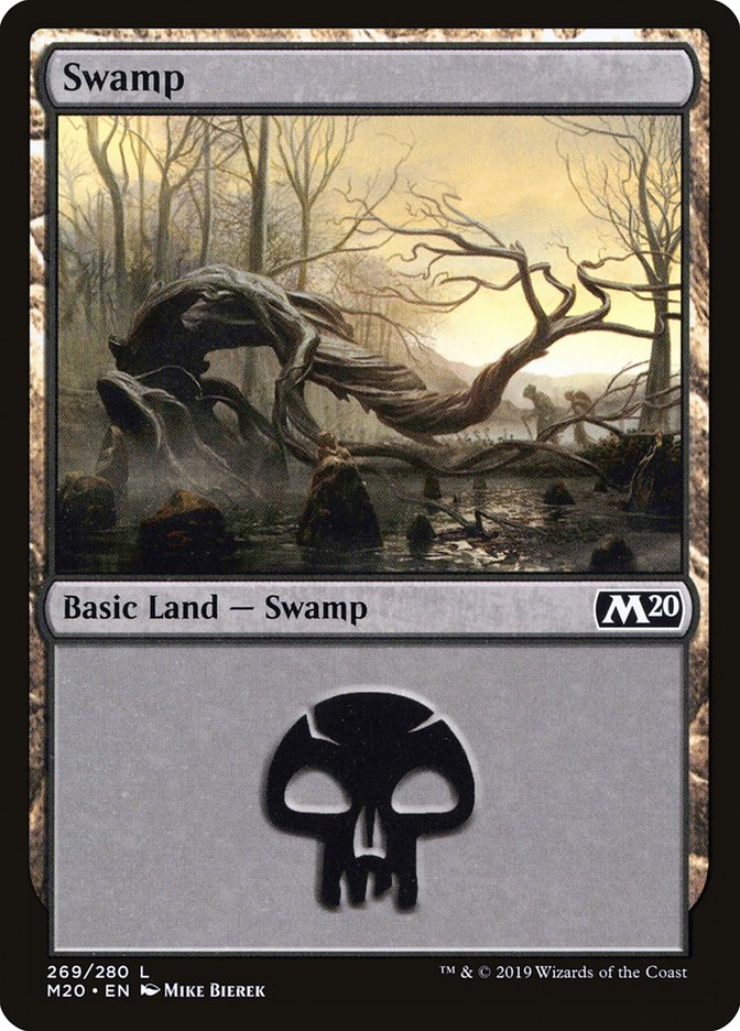 Swamp (269) [Core Set 2020] | Good Games Cannington