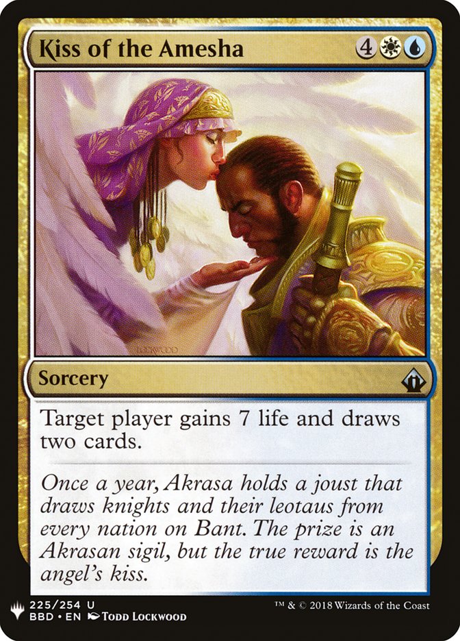 Kiss of the Amesha [Mystery Booster] | Good Games Cannington