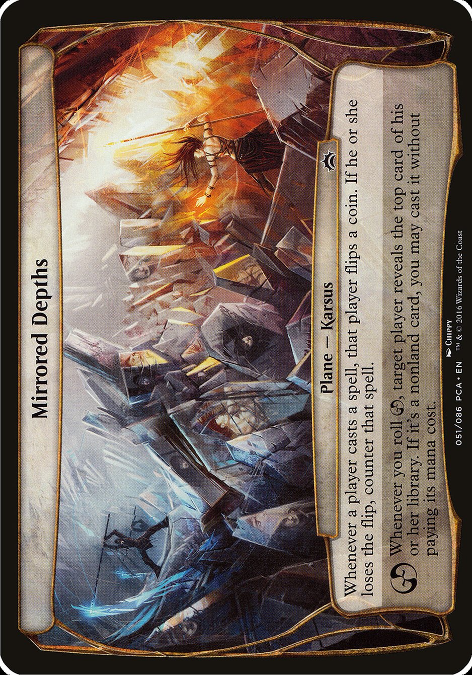 Mirrored Depths (Planes) [Planechase Anthology Planes] | Good Games Cannington