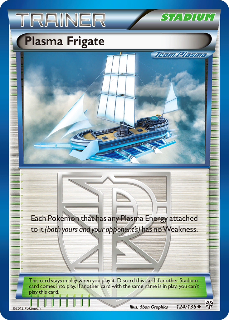 Plasma Frigate (124/135) [Black & White: Plasma Storm] | Good Games Cannington