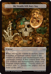 My Wealth Will Bury You (Full Art) [Duskmourn: Archenemy] | Good Games Cannington