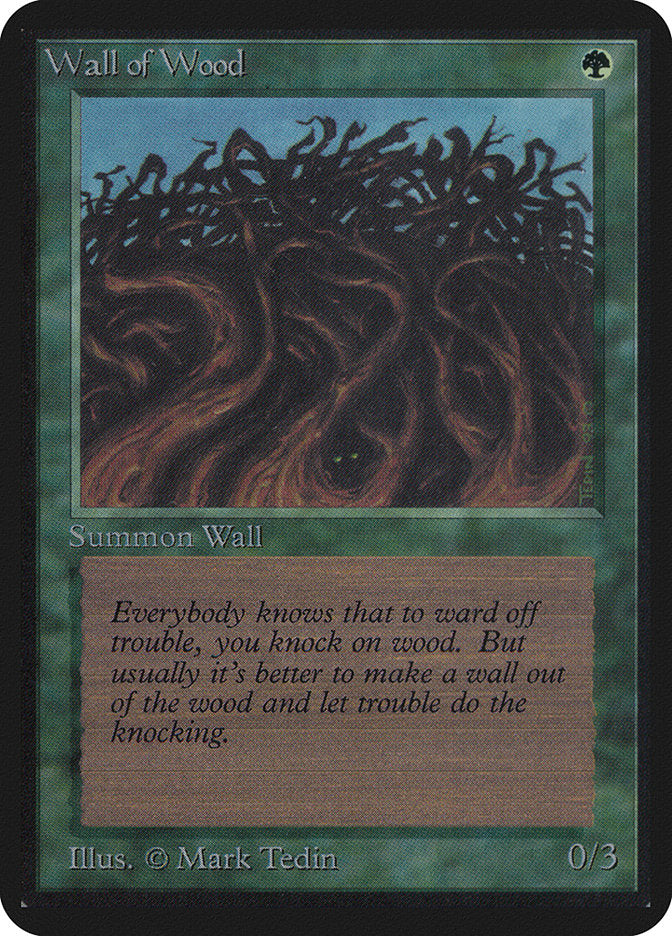 Wall of Wood [Alpha Edition] | Good Games Cannington