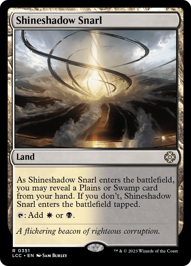 Shineshadow Snarl [The Lost Caverns of Ixalan Commander] | Good Games Cannington