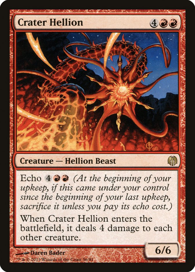 Crater Hellion [Duel Decks: Heroes vs. Monsters] | Good Games Cannington