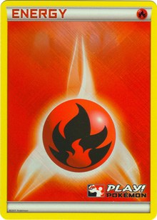 Fire Energy (2011 Play Pokemon Promo) [League & Championship Cards] | Good Games Cannington