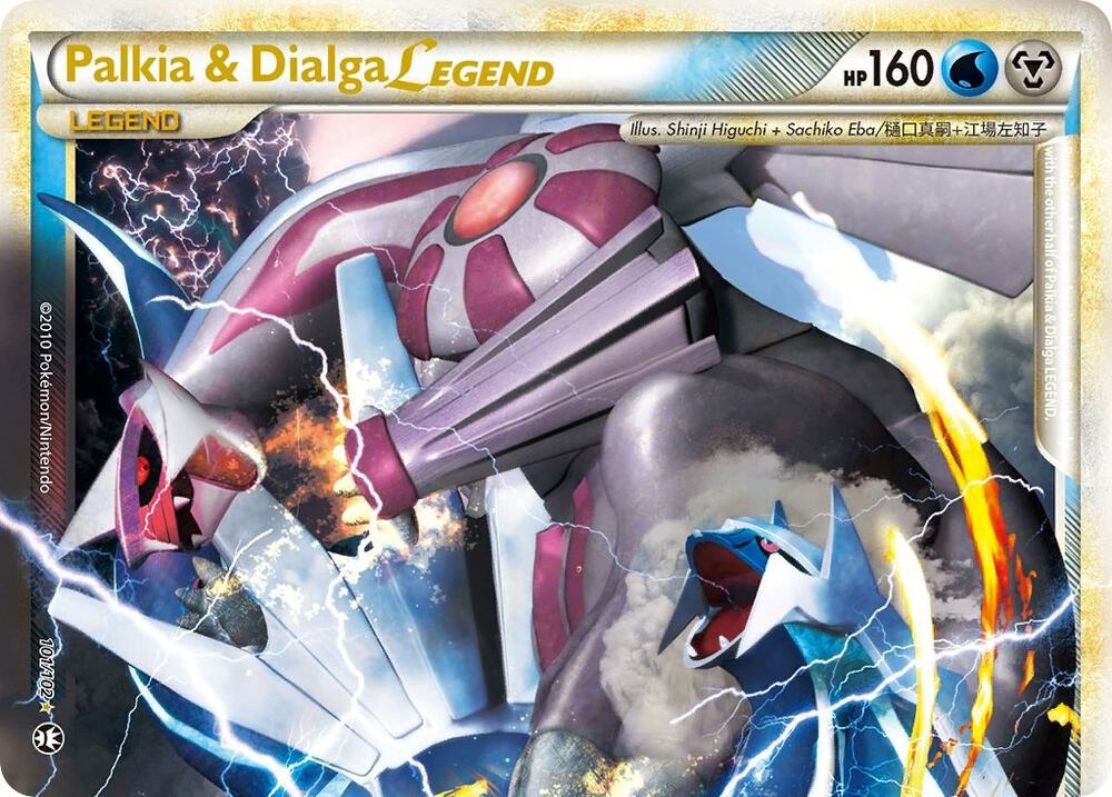 Palkia and Dialga Legend Top 101/102 (Triumphant)  - Holofoil | Good Games Cannington