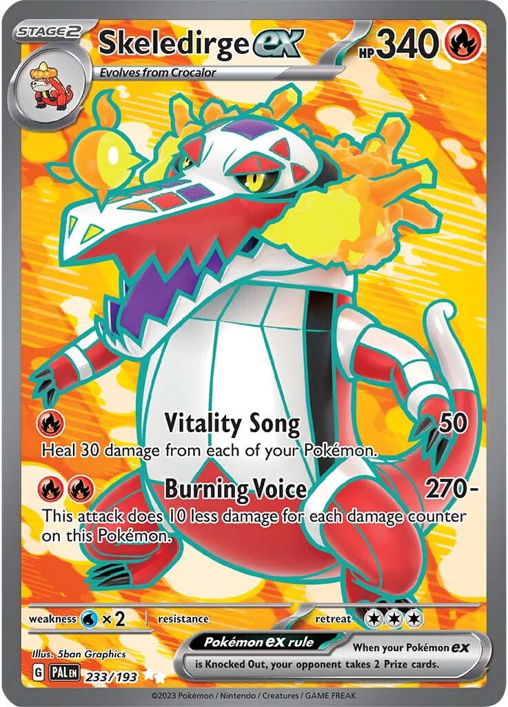 Skeledirge ex (233/193) [Scarlet & Violet: Paldea Evolved] | Good Games Cannington