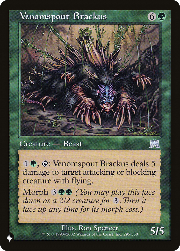 Venomspout Brackus [The List] | Good Games Cannington