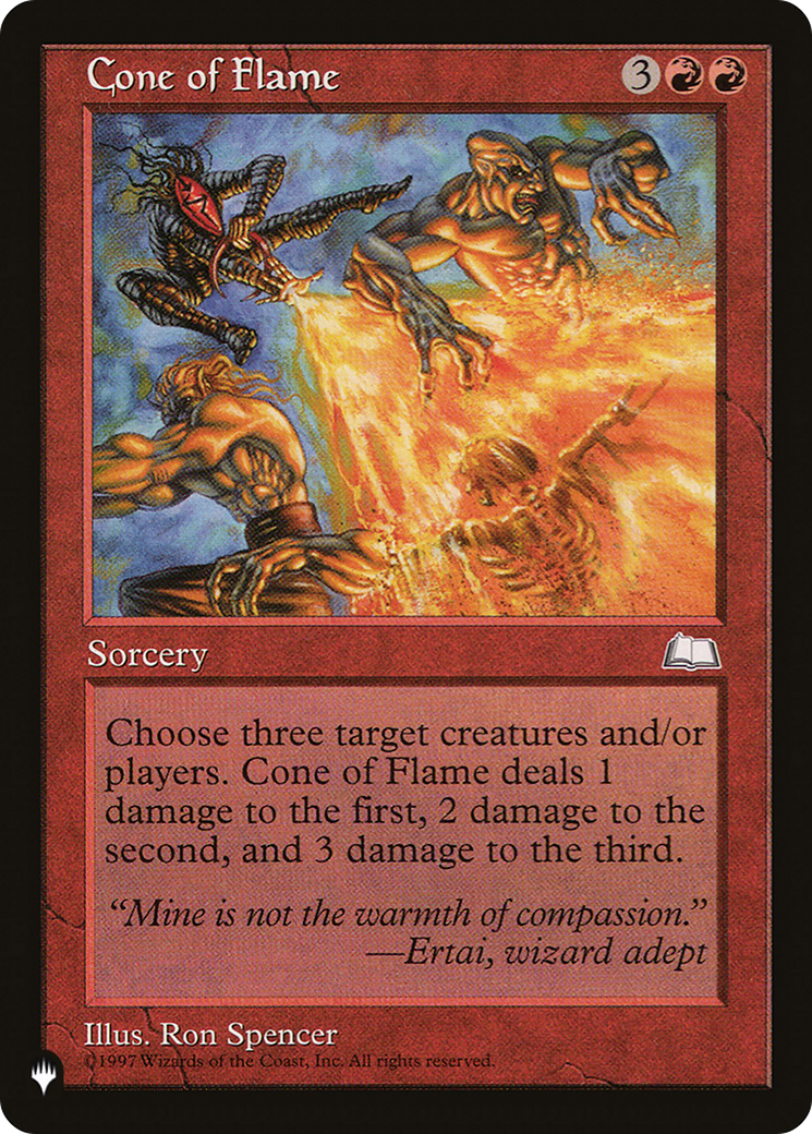 Cone of Flame [The List] | Good Games Cannington