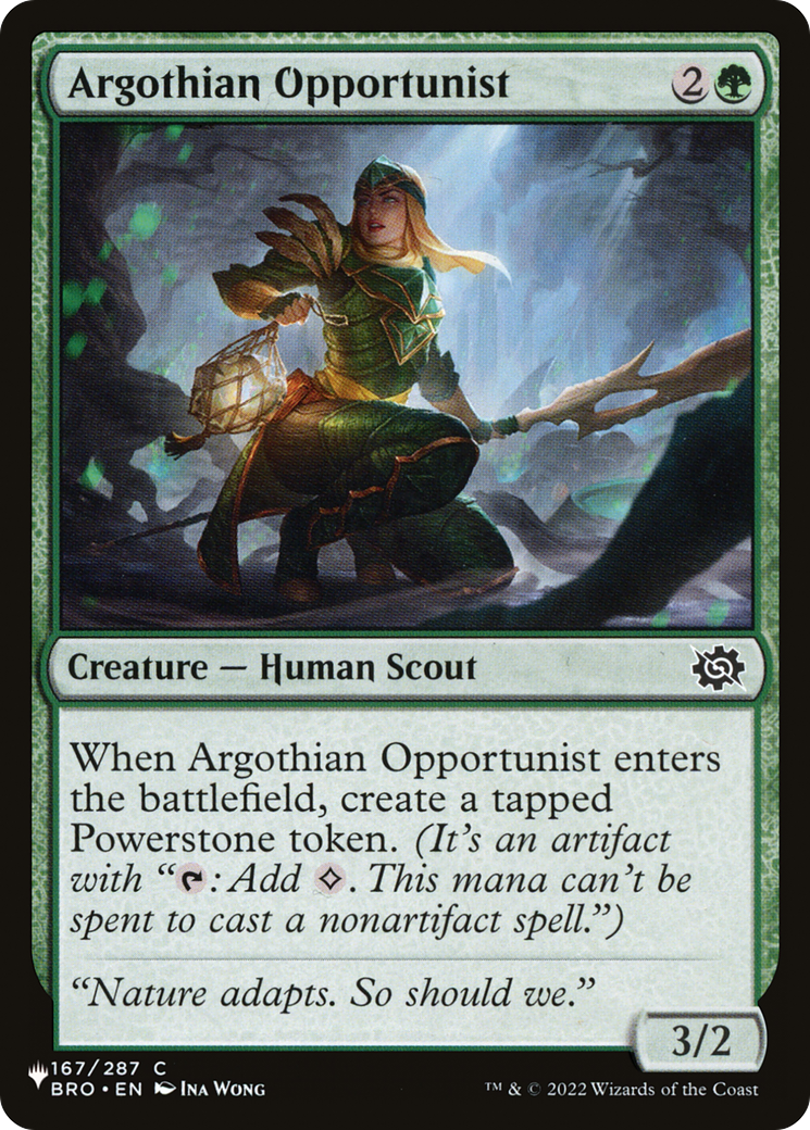 Argothian Opportunist [The List] | Good Games Cannington