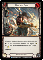 Slice and Dice (Yellow) [EVR058] (Everfest)  1st Edition Normal | Good Games Cannington