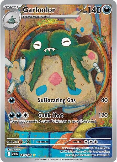 Garbodor 141/086 (SV: White Flare)  - Holofoil | Good Games Cannington