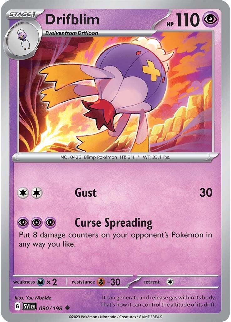 Drifblim (090/198) [Scarlet & Violet: Base Set] | Good Games Cannington