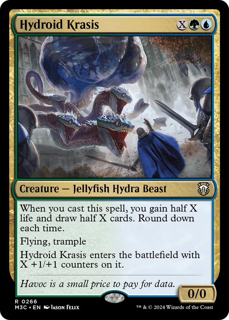Hydroid Krasis (Ripple Foil) [Modern Horizons 3 Commander] | Good Games Cannington