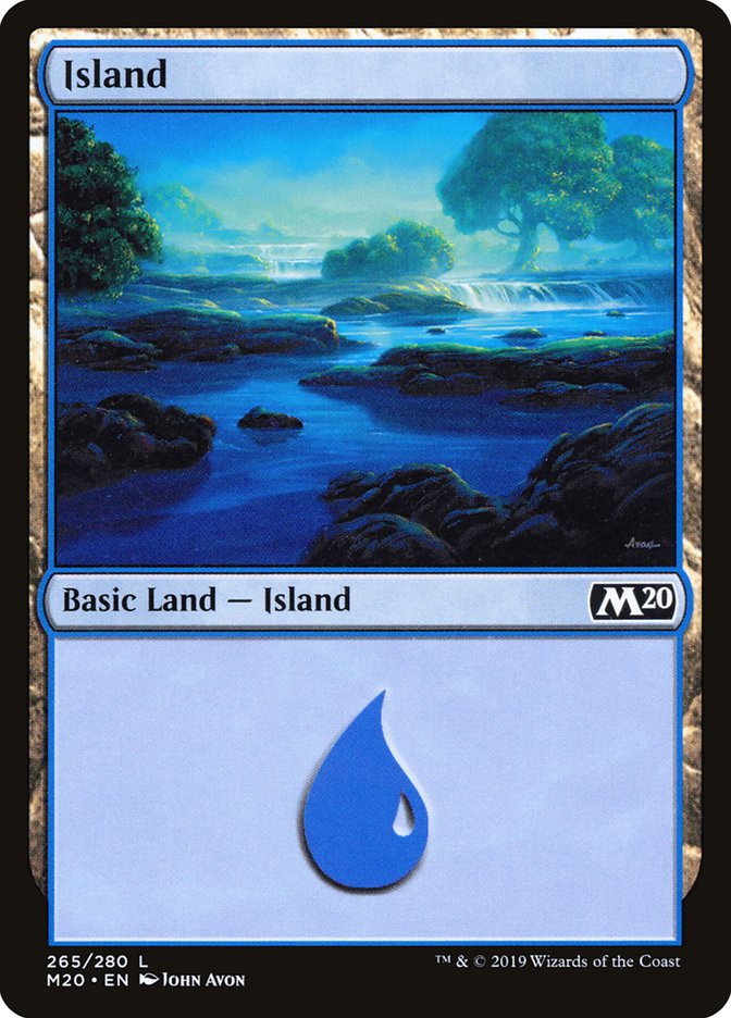 Island (265) [Core Set 2020] | Good Games Cannington