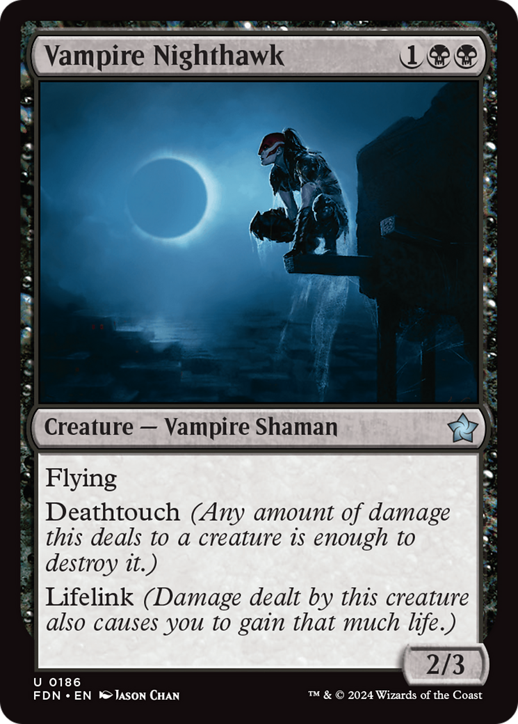 Vampire Nighthawk [Foundations] | Good Games Cannington