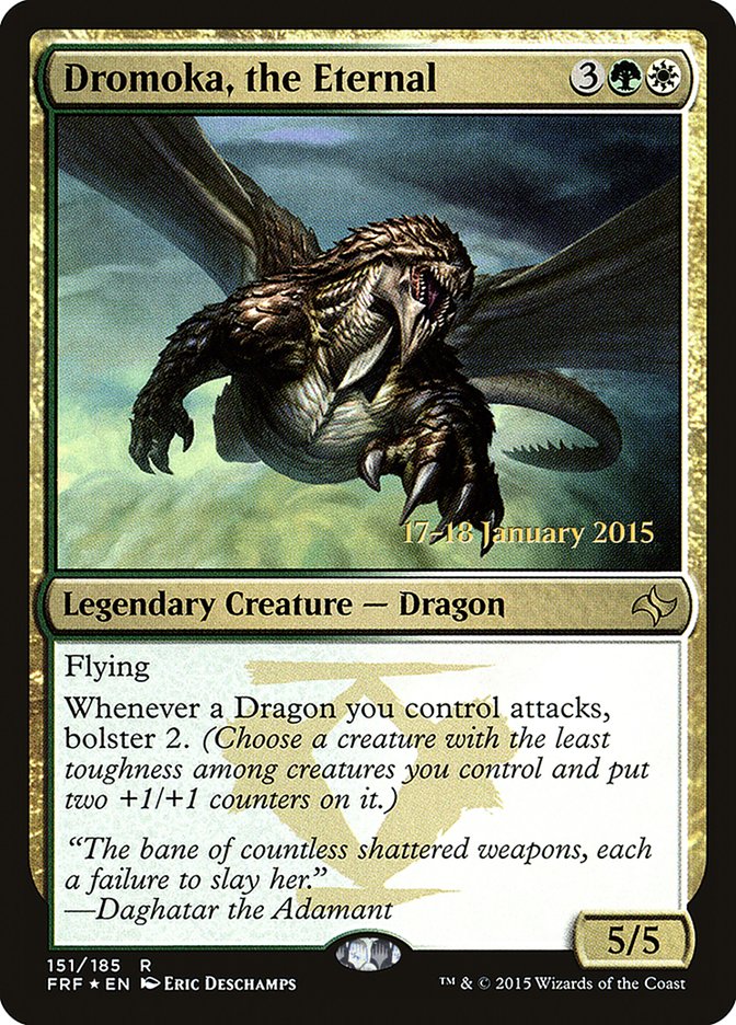 Dromoka, the Eternal [Fate Reforged Prerelease Promos] | Good Games Cannington
