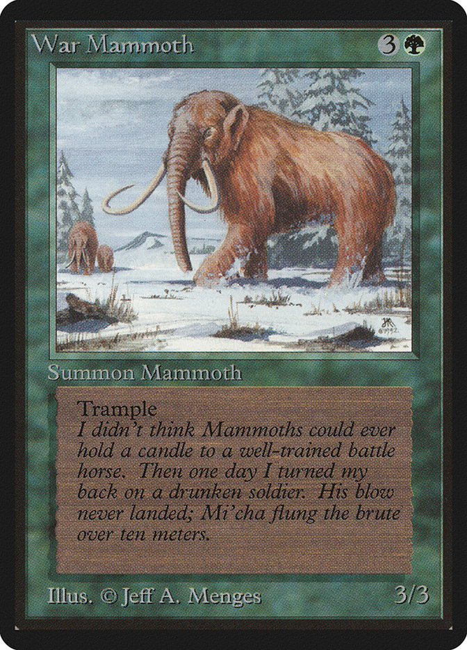 War Mammoth [Beta Edition] | Good Games Cannington