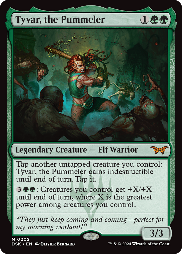 Tyvar, the Pummeler [Duskmourn: House of Horror] | Good Games Cannington