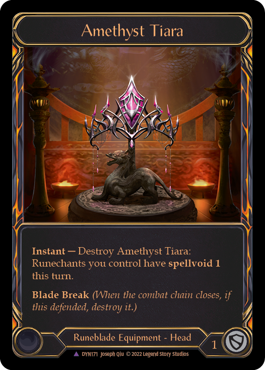 Amethyst Tiara (Marvel) [DYN171] (Dynasty)  Cold Foil | Good Games Cannington