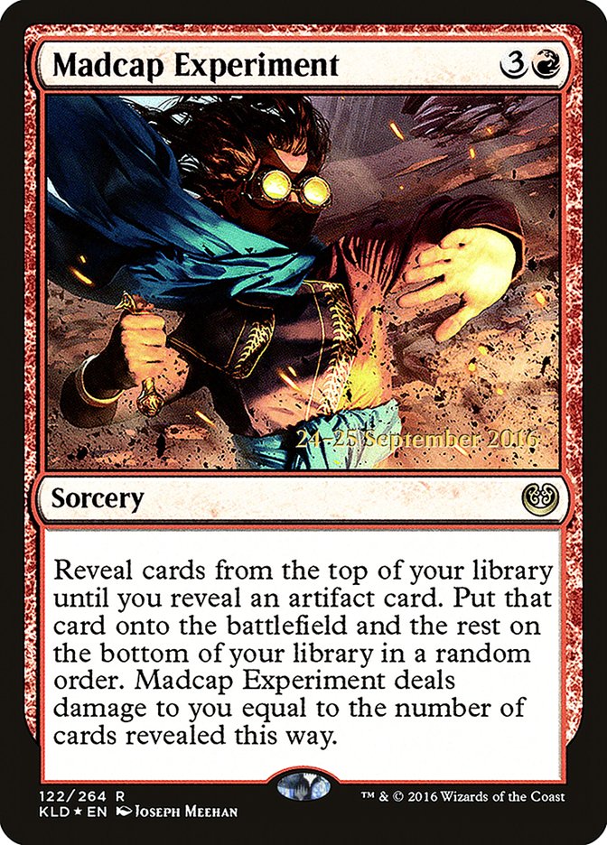 Madcap Experiment [Kaladesh Prerelease Promos] | Good Games Cannington
