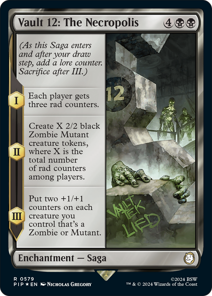 Vault 12: The Necropolis (Surge Foil) [Fallout] | Good Games Cannington