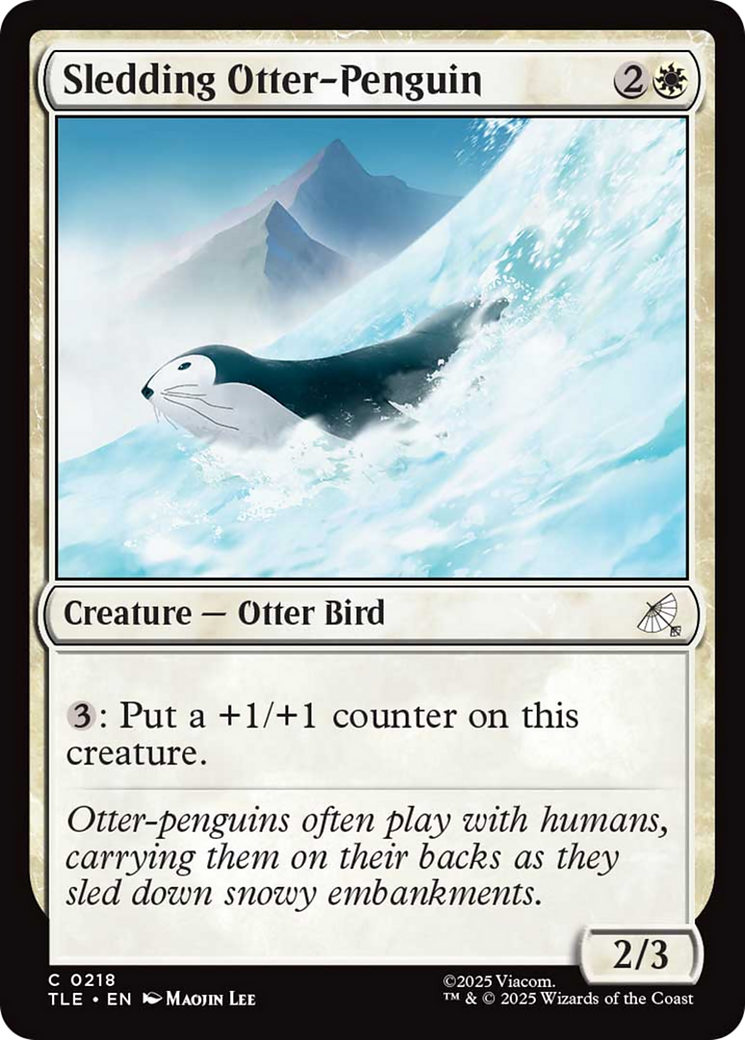 Sledding Otter-Penguin [Avatar: The Last Airbender: Eternal-Legal] | Good Games Cannington
