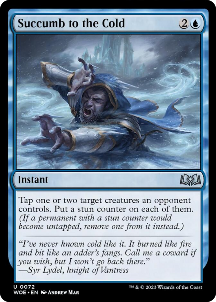 Succumb to the Cold [Wilds of Eldraine] | Good Games Cannington