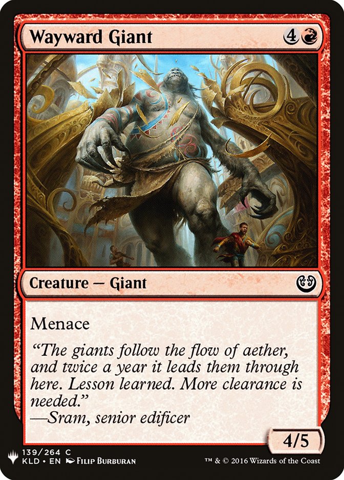 Wayward Giant [Mystery Booster] | Good Games Cannington
