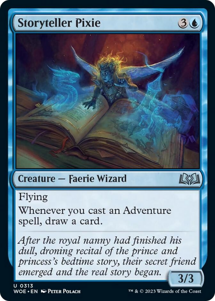 Storyteller Pixie [Wilds of Eldraine] | Good Games Cannington