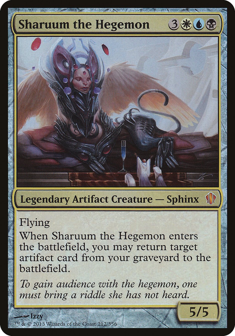 Sharuum the Hegemon (Oversized) [Commander 2013 Oversized] | Good Games Cannington