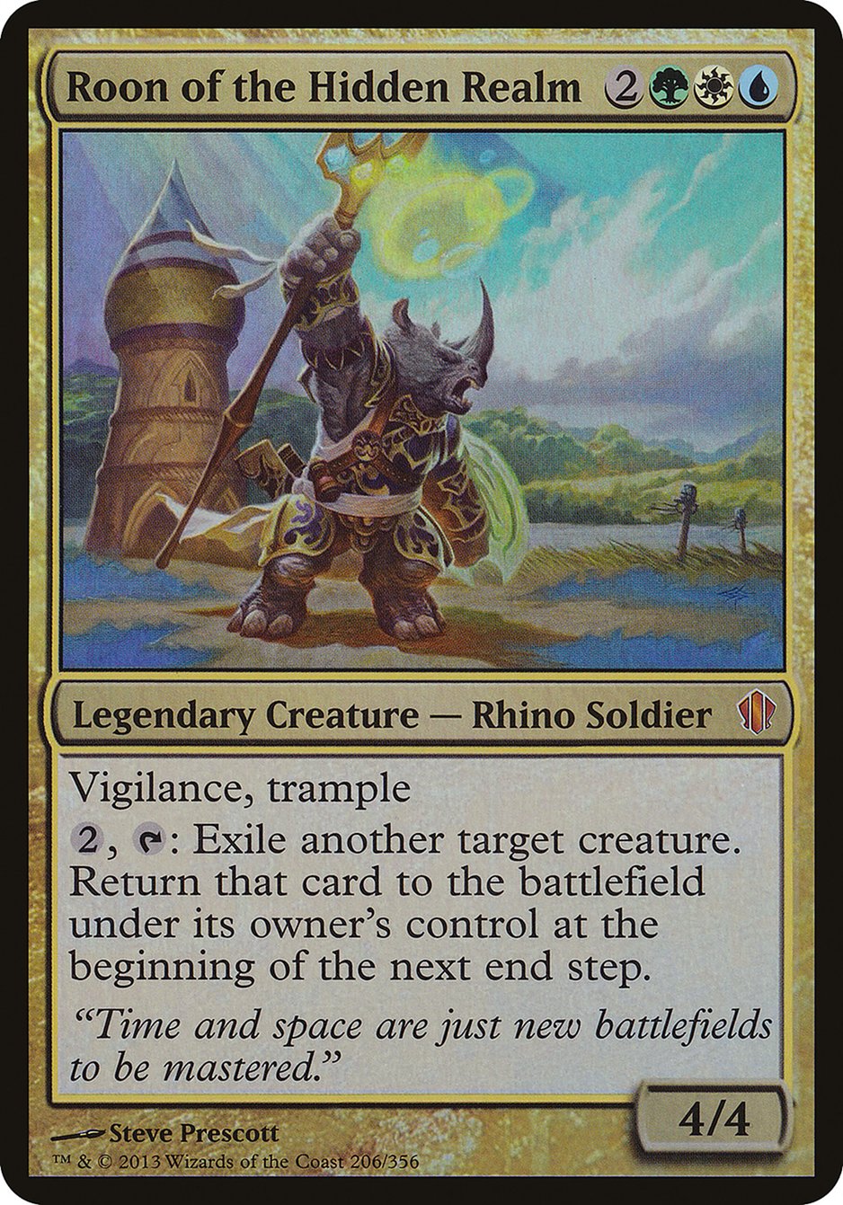 Roon of the Hidden Realm (Oversized) [Commander 2013 Oversized] | Good Games Cannington
