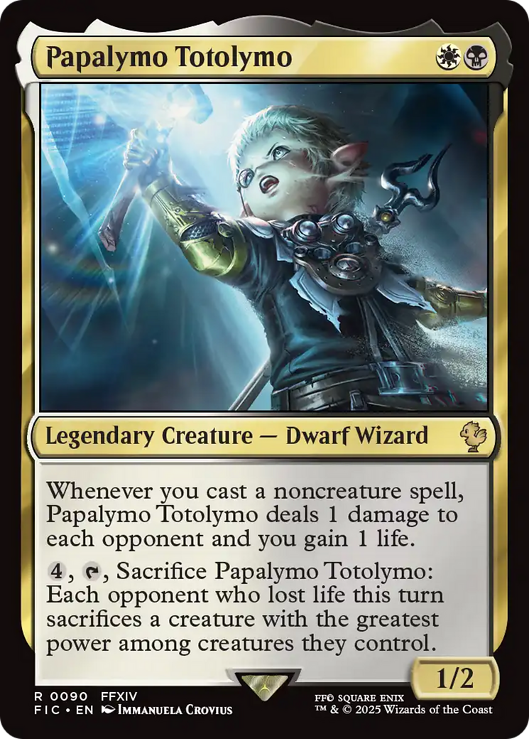 Papalymo Totolymo [FINAL FANTASY Commander] | Good Games Cannington