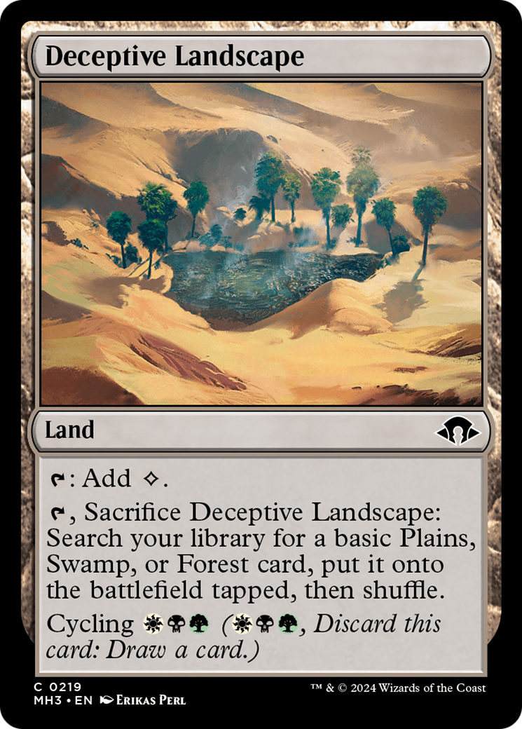 Deceptive Landscape [Modern Horizons 3] | Good Games Cannington