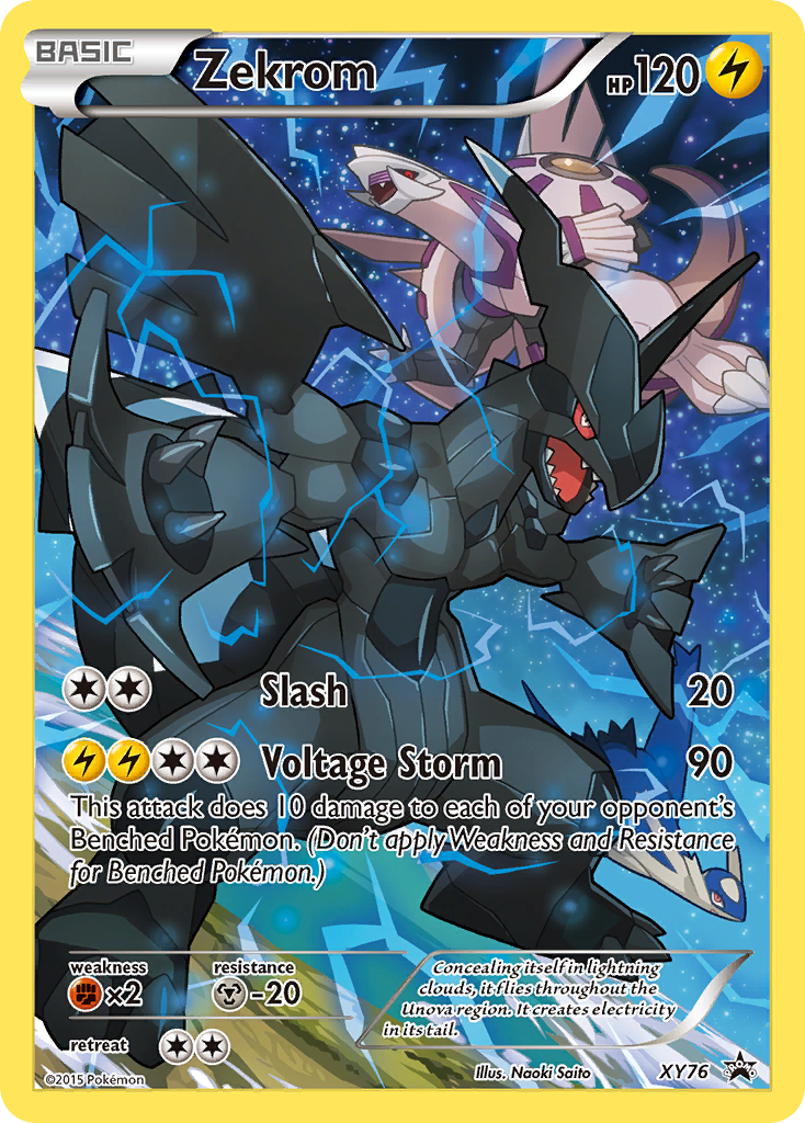 Zekrom (XY76) [XY: Black Star Promos] | Good Games Cannington