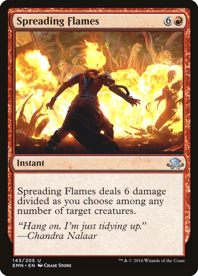 Spreading Flames 143/205 (Eldritch Moon)  | Good Games Cannington