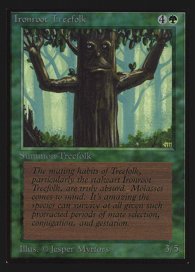 Ironroot Treefolk [International Collectors' Edition] | Good Games Cannington