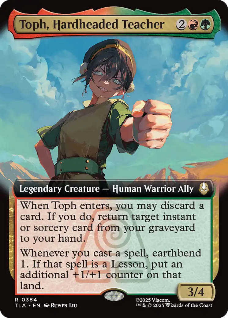 Toph, Hardheaded Teacher (Extended Art) [Avatar: The Last Airbender] | Good Games Cannington