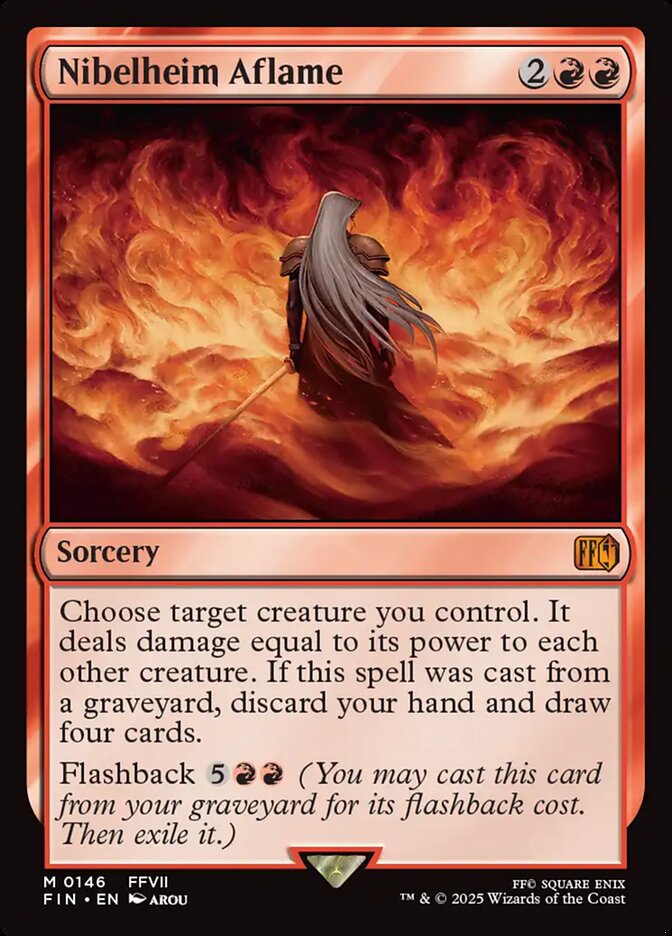 Nibelheim Aflame 146 (FINAL FANTASY)  - Foil | Good Games Cannington
