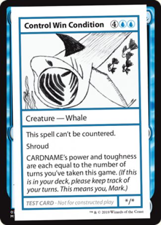 Control Win Condition (2021 Edition) [Mystery Booster Playtest Cards] | Good Games Cannington