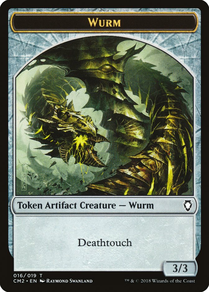 Wurm Token (016/019) [Commander Anthology Volume II Tokens] | Good Games Cannington
