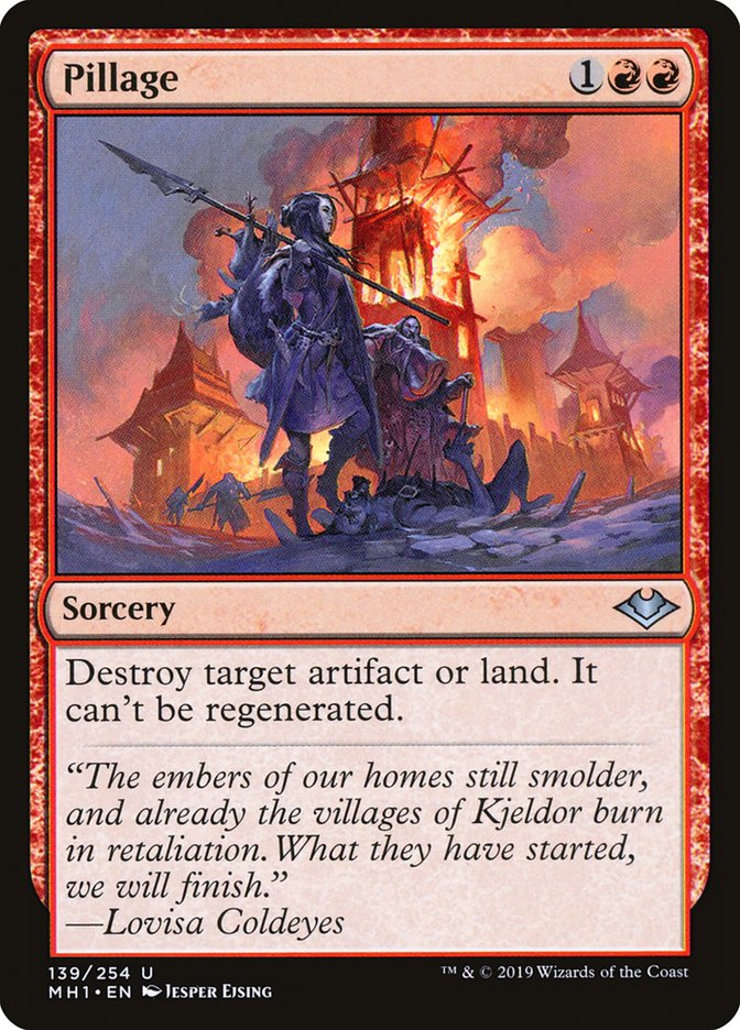 Pillage 139 (Modern Horizons)  | Good Games Cannington
