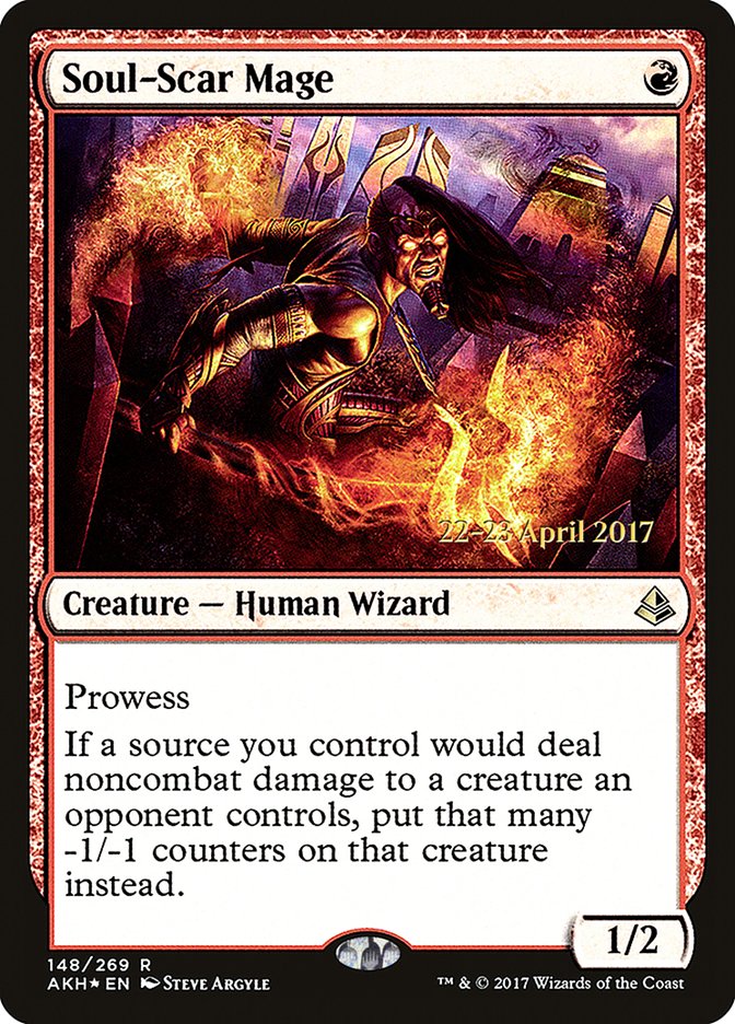 Soul-Scar Mage [Amonkhet Prerelease Promos] | Good Games Cannington