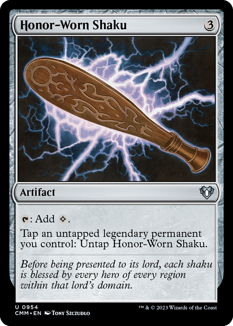 Honor-Worn Shaku [Commander Masters] | Good Games Cannington