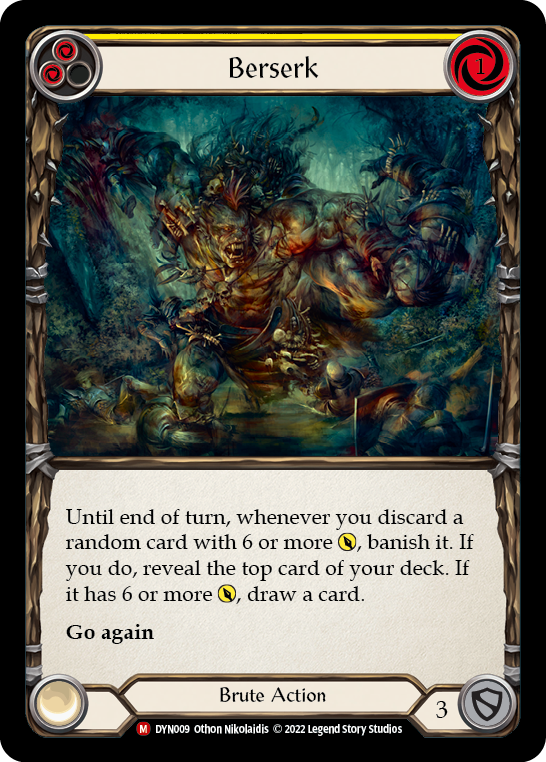 Berserk [DYN009] (Dynasty)  Rainbow Foil | Good Games Cannington