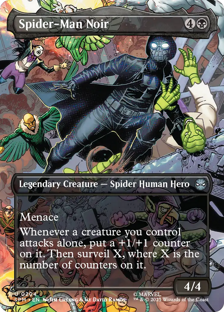 Spider-Man Noir (Borderless) [Marvel's Spider-Man] | Good Games Cannington
