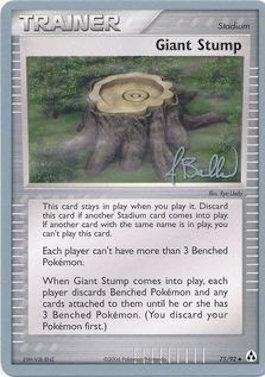 Giant Stump (75/92) (Eeveelutions - Jimmy Ballard) [World Championships 2006] | Good Games Cannington