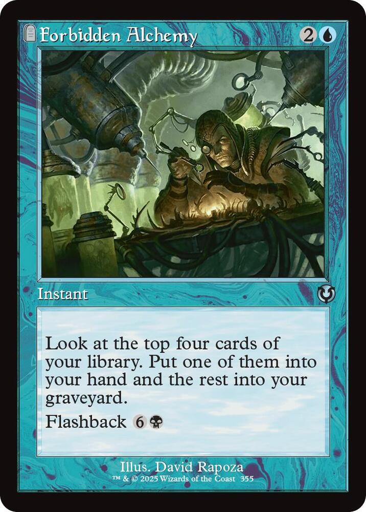 Forbidden Alchemy Retro Frame 355 (Innistrad Remastered)  - Foil | Good Games Cannington