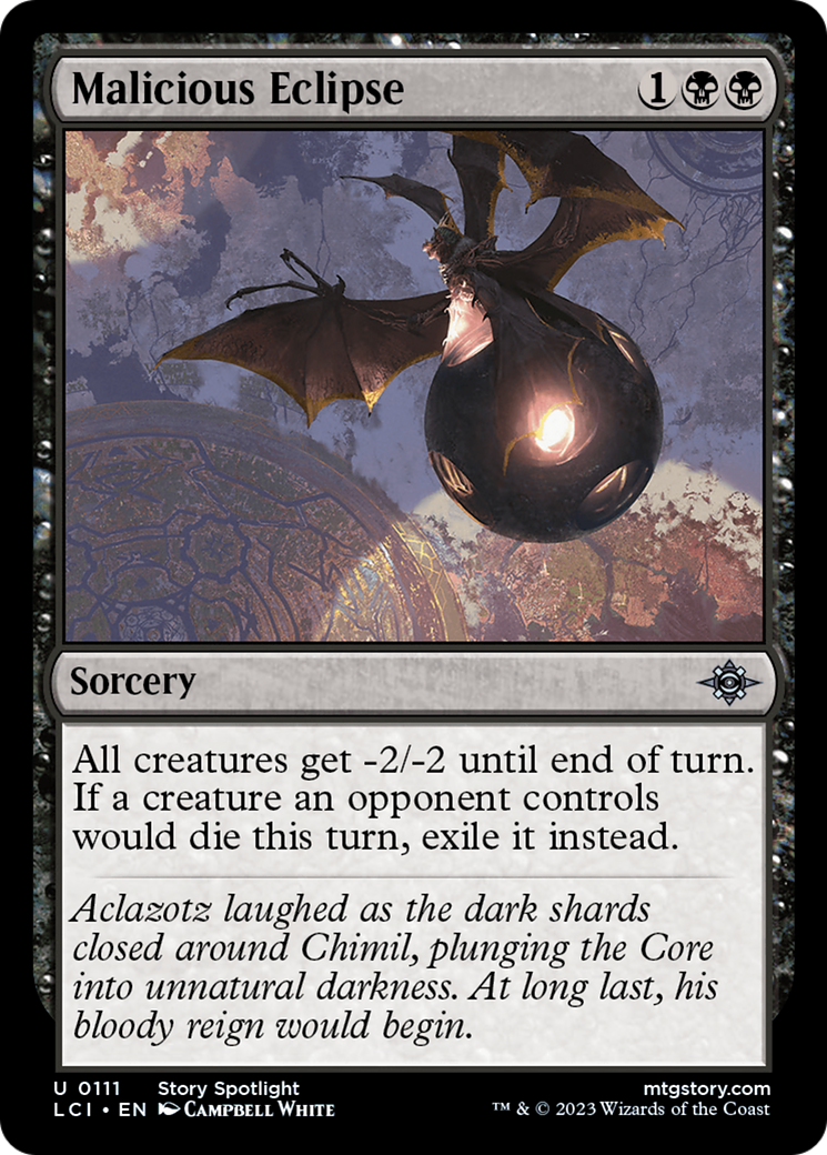 Malicious Eclipse [The Lost Caverns of Ixalan] | Good Games Cannington