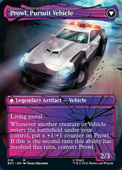 Prowl, Stoic Strategist // Prowl, Pursuit Vehicle (Shattered Glass) [Transformers] | Good Games Cannington